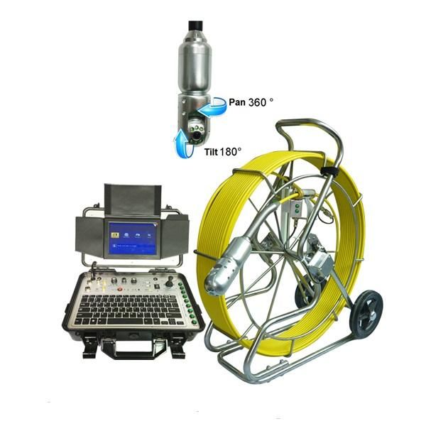 

cameras vicam waterproof pan tilt sewer pipe inspection camera with multifunction dvr control unit v8-3288pt-1