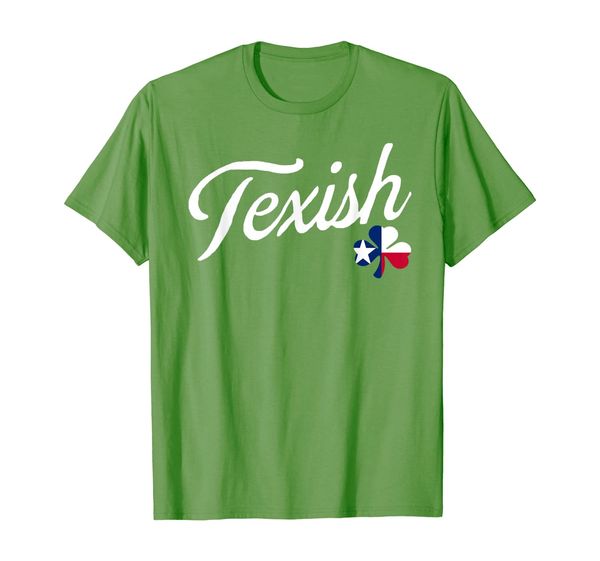 

texish texas st. patricks day shirts, White;black