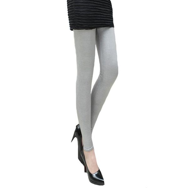 

women's leggings yrrety snakeskin pattern stretch women skinny black gray punk pink white knitted ankle-length polyester solid pants