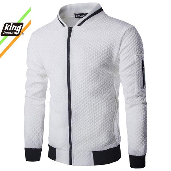 

men's jackets plush zip stand collar casua jacket street windbreaker coat men casual outer wear thick, Black;brown