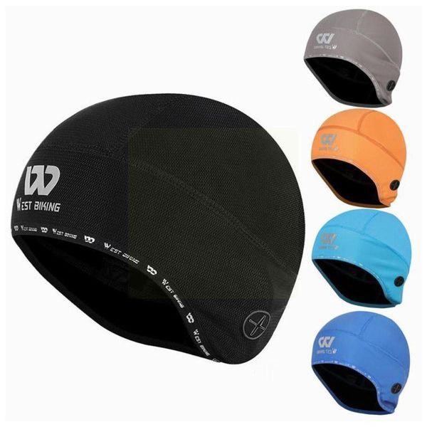 

cycling caps & masks west biking winter windproof warm fleece bike hat balaclava snowboard skiing liner sport helmet outdoor cap ru v0j2, Black