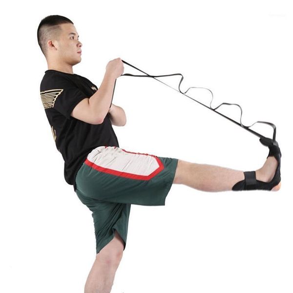 

yoga strap stretch bands leg lacing belt fitness exerciser assisted stretcher1