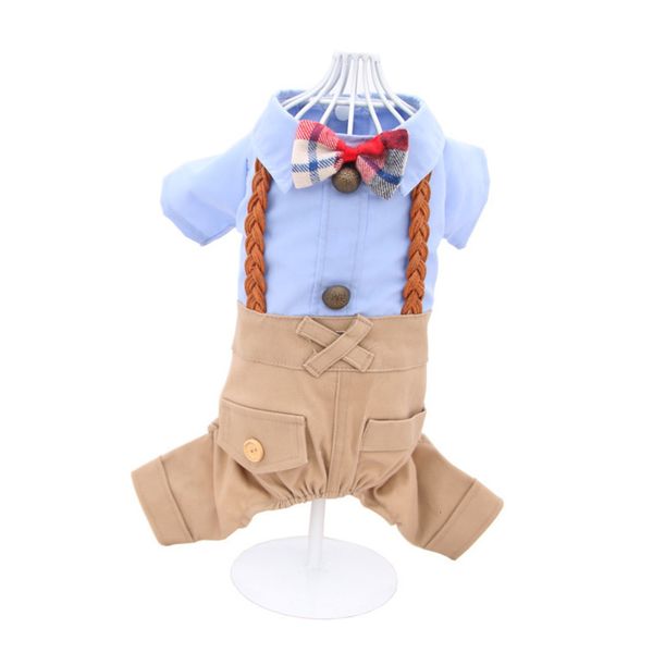 

the dog clothes dog four legged spring summer autumn british rope pet clothes