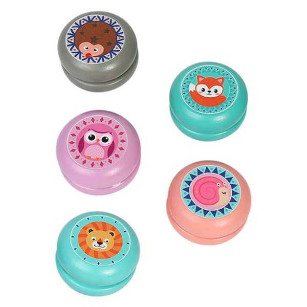 Giocattoli Yoyo classici Giocattolo in legno Yo Ball Professionale per bambini Bambini per bambini Principiante Regalo di Pasqua Bomboniera G1125