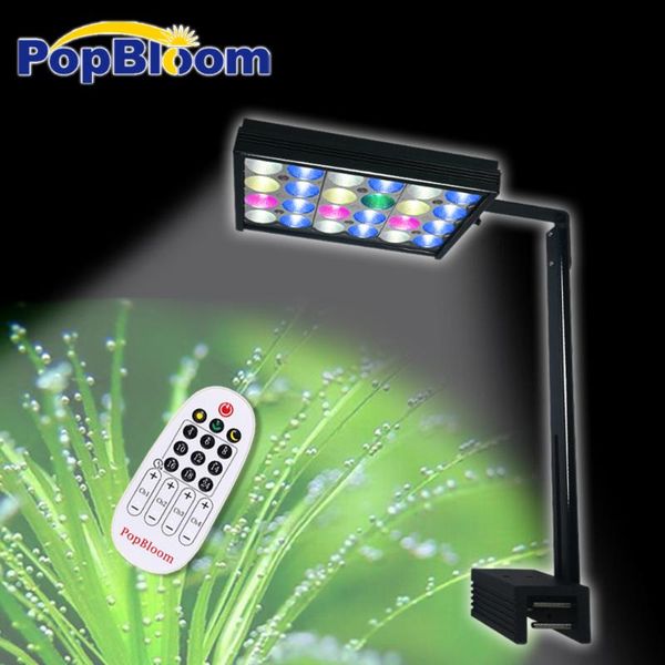 

aquariums lighting popbloom led aquarium plant light for freshwater fish tanks full spectrum sunrise sunset remote control shannon16