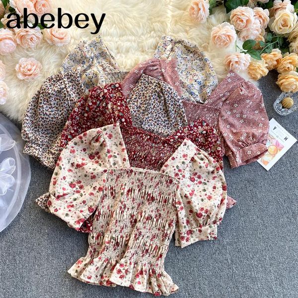 

women's blouses & shirts women korean blouse fashion v neck short sleeve solid slim summer elegant chic streetwear 2021, White