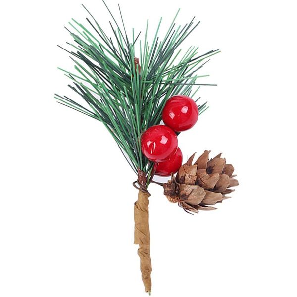 

decorative flowers & wreaths 12pcs christmas decor holiday garden party diy wreath fake branch flower arrangement indoor outdoor artificial