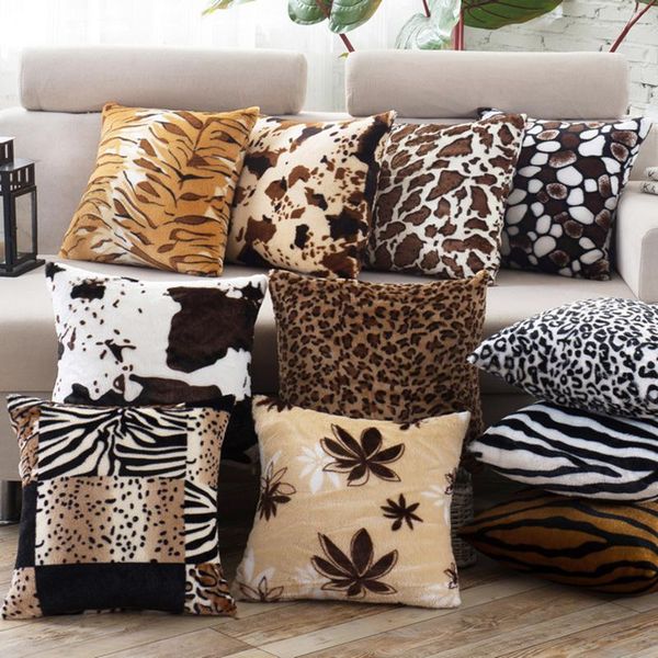 

cushion/decorative pillow 43x43cm super soft short plush cushion cover luxury comfortable sofa waist throw (without core)