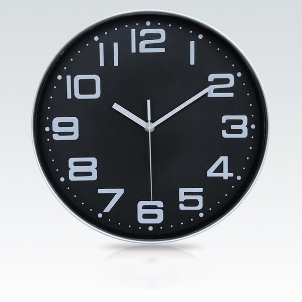 

home wall clock 3d digital nordic style 11 inch living room study clocks