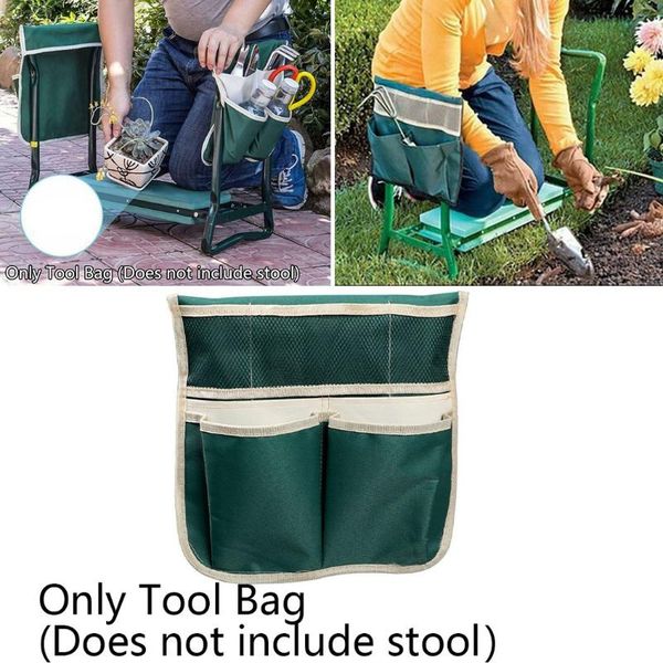 

storage bags chair tool bag container garden kneeler polyester fabric pouch
