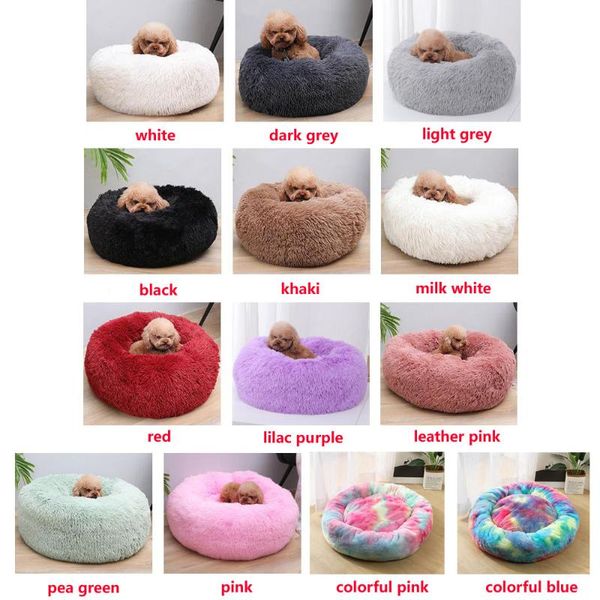 

cat beds & furniture bed soft long plush pet dog for dogs basket products house cushion mat animals sofa