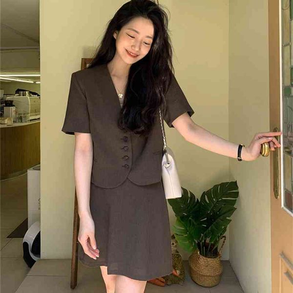 

casual dresses new girls spring women suits long sleeves high waist plaid a line skirts womens two piece sell separately over, Black;gray