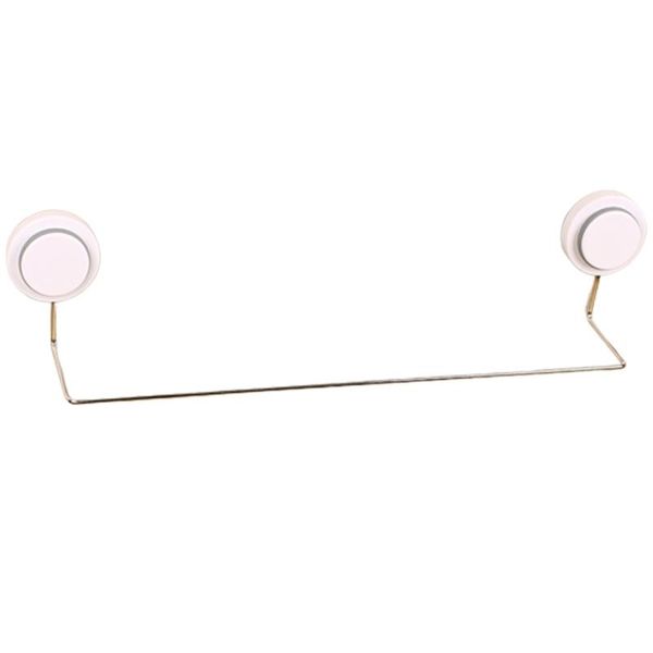

towel racks bars bath hook rail wall mounted sucker kitchen roll paper hanging rod long 32cm 304 stainless steel holder
