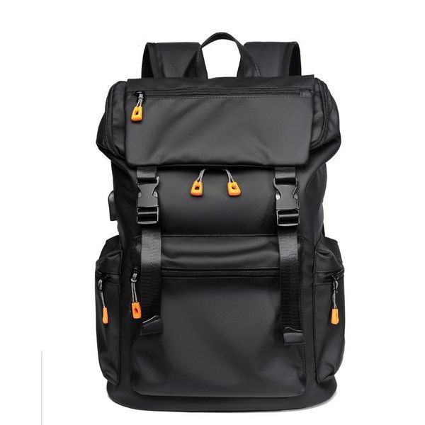 

backpack fashion business travel computer back pack men's junior high school student schoolbag waterproof zaino donna sac homme
