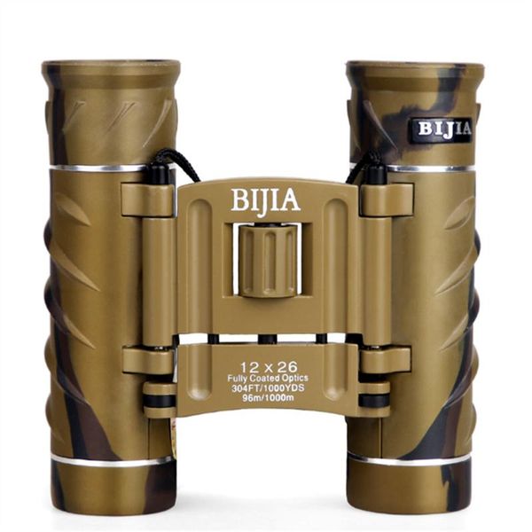 

telescope & binoculars bijia mini double tube children pocket 12x26 high power hd low light level night vision outdoor