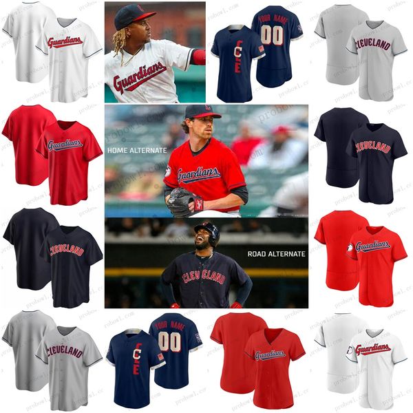 

cleveland 11 jose ramirez jersey guardians 57 shane bieber 12 francisco lindor 99 ricky vaughn 23 brantley 55 roberto perez 35 oscar mercado, Blue;black
