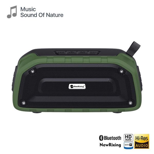 

portable waterproof bluetooth speaker dual card fm radio series subwoofer speakers