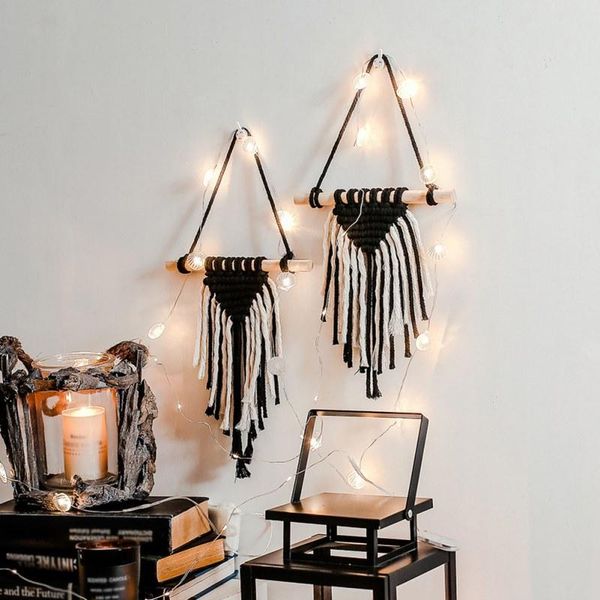 

tapestries macrame wall hanging tapestry decor boho style handmade woven wedding decoration