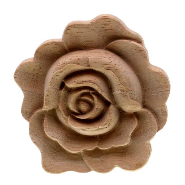 

wall stickers furniture wood carving appliques vintage nautical decor cabinet door solid decals flowers pattern carved wooden