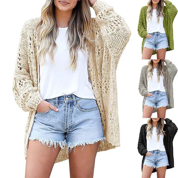 

women's knits & tees hollow out slim fit sweater autumn winter v-neck pleated long sleeve bottomed streetwear fashion coat, White