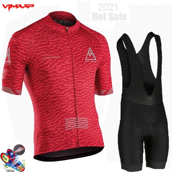 

racing sets 2021 summer pro team cycling jersey set breathable mountain bike clothes mtb bicycle uniform road sportswear, Black;blue