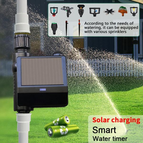 

smart water timer intelligent management system valve solar-powered automatic watering device equipments