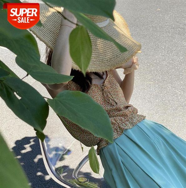 

zhi zhaoxi korean women's chiffon shirt v-neck lace with small floral sling 1776 #x30e, Black;gray