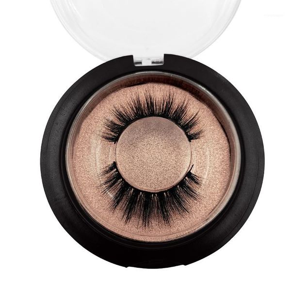 

1 pair 3d mink eyelashes natural hair lashes winged makeupeyelashes fluffy 100% dramatic lifelike1