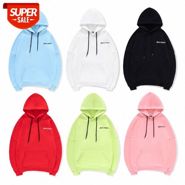 

street hoodie pa angel physical angels letters casual sweater #6e2z, Black