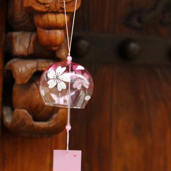 

decorative objects & figurines glass wind chimes japanese-style chime simple and beautiful label pendnat bells(pattern 3)