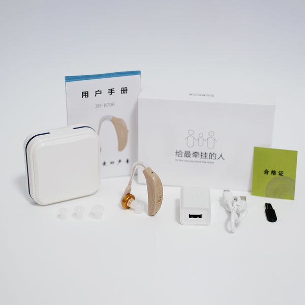 

audifonos rechargeable hearing aid for elderly/hearing loss people sound amplifier device portable ear care toolscouts
