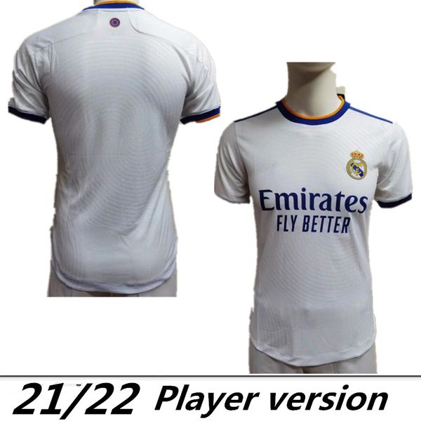 

player version real madrid mbappe jerseys 22 21 soccer jersey hazard sergio ramos benzema vinicius camiseta football shirts uniforms men 202, Black;yellow