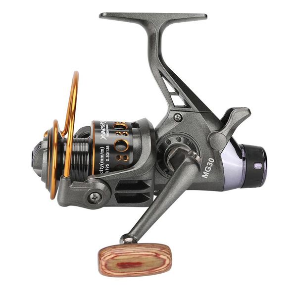

double brake spinning reels 10+1 fishing reel professional metal left/right hand wheels baitcasting