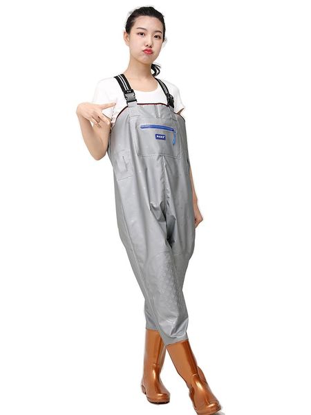 

raincoats high-end chest waders men women fishing swimming outdoor hunting wading pants waterproof respirant boots cuissardes