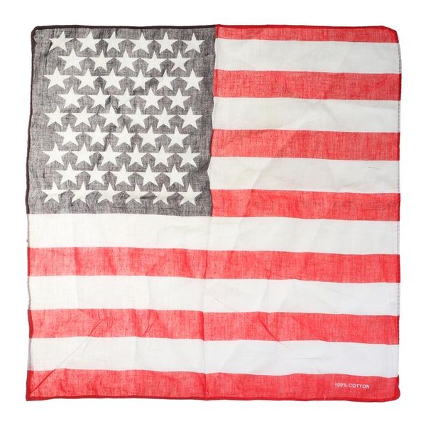 

fashion us flag scarves bandanas hip-hop dance travel head scarf cycling caps & masks, Black