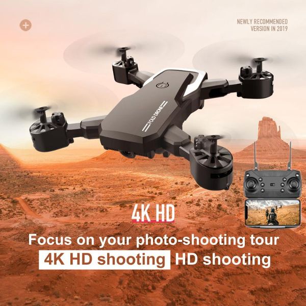 

drone 4k hd aerial pography quadrocopter mini camera one-click return flight time 25 minutes rc helicopter drones toys