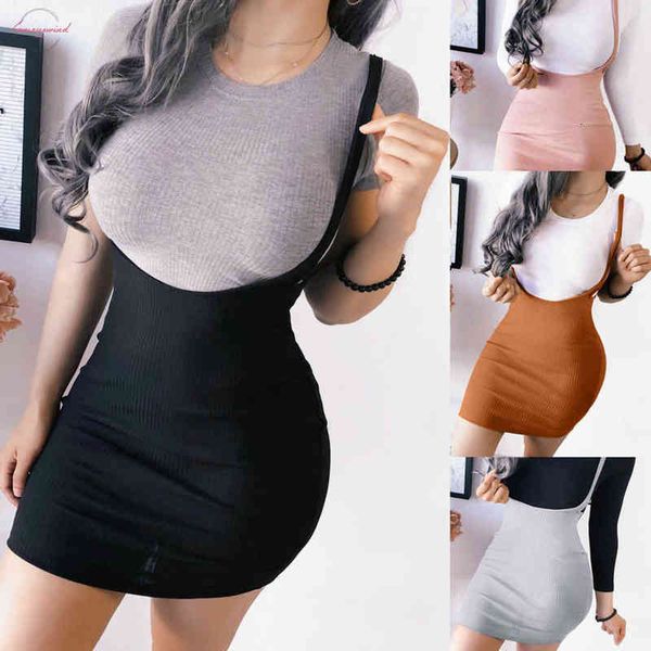 

womens summer dress fashion suspended dresses closed receive waist pure colored brief sleeveless g0527 20, Black;gray