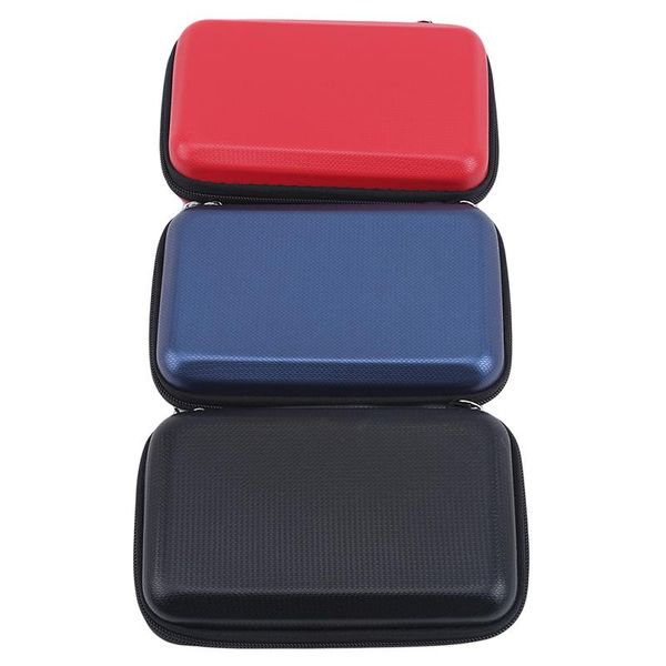 

multicolor portable earphone box mini zip round storage hard bag headphone coin purse bags