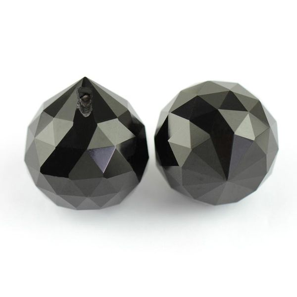 

chandelier crystal 15~100mm black ball prisms suncatcher pendants accessories curtain hanging ornament
