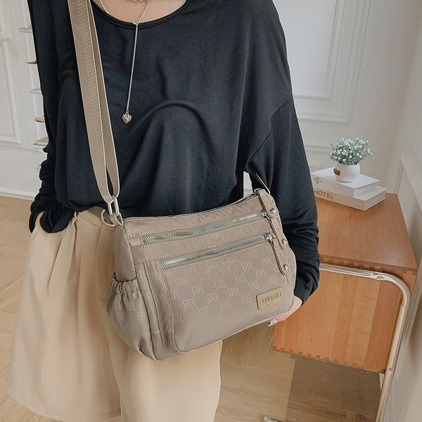 

net red bag women's large capacity messenger simple small square leisure shoulder