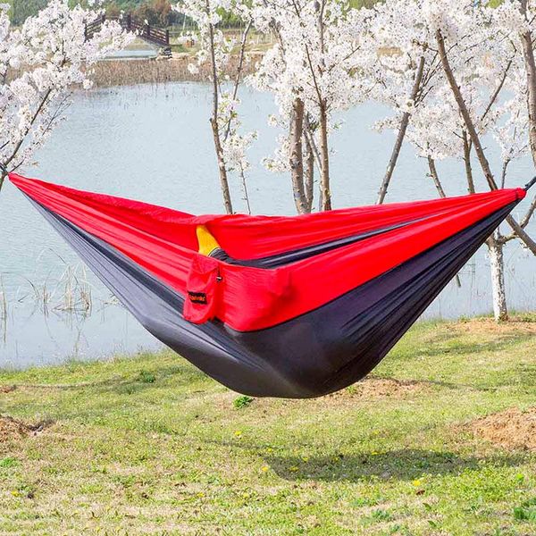 

outdoor games & activities double 2 person leisure furniture travel parachute hammocks hammock garden camping sports home hanging bed