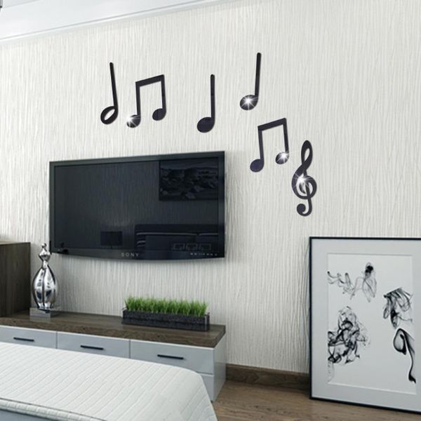 

removeable art musical note wall sticker home decor mural diy decals stickers