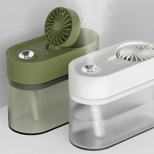 

humidifiers 700ml usb air humidifier ultrasonic cool-mist adorable pet mini with led light fan