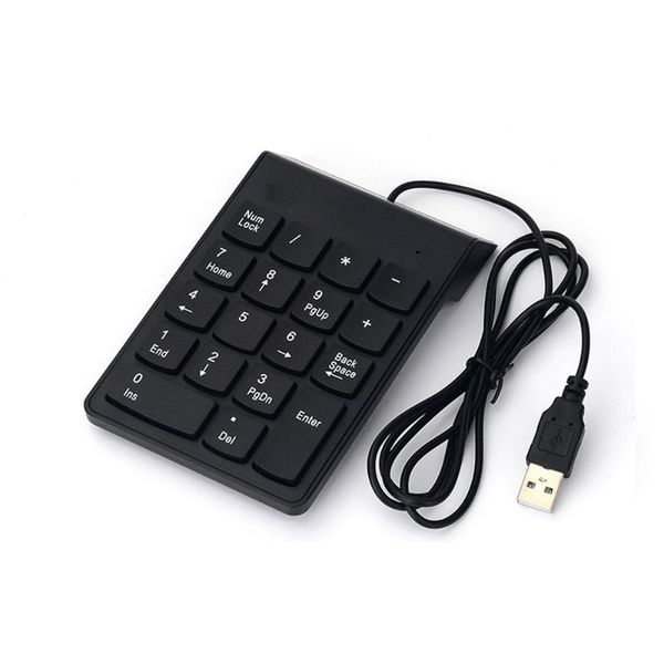

keyboards 2.4ghz wire numeric keypad numpad 18 keys small-size digital keyboard for accounting teller lapnotebook tablet number keycap