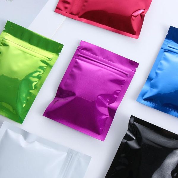 

storage bags 20pcs home&living ziplcok self-sealing recyclable aluminum foil food vacuum package heat seal bag