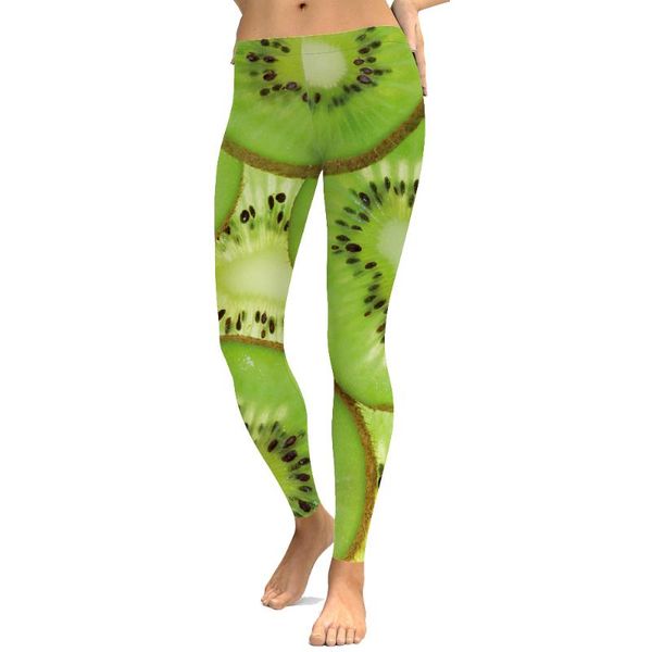 

women's leggings fashionprint kiwi print alternative 3d fashion ladies, Black