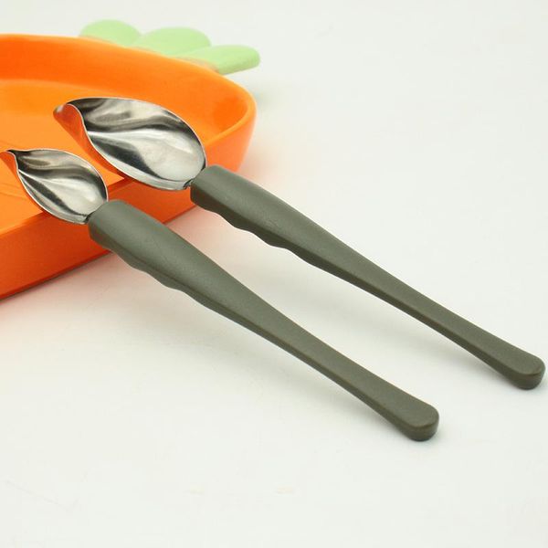 

spoons 1pcs stainless steel chef pencil sauce painting spoon cuisine restaurant western baking dessert decoration kitchen tool