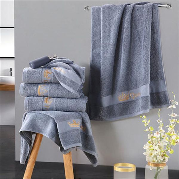 

towel five-star el crown 100% cotton embroidered bath