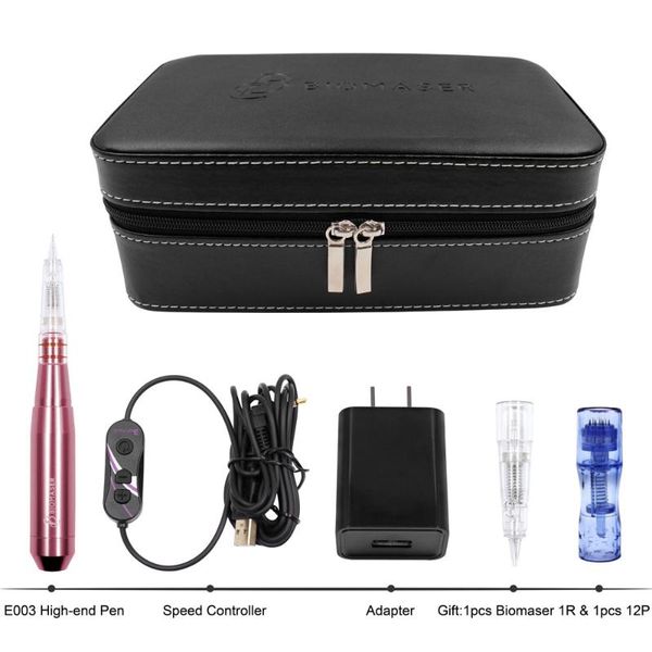 

tattoo guns kits permanent makeup machine pen for eyebrow lips rotary speed control with cartridge needles