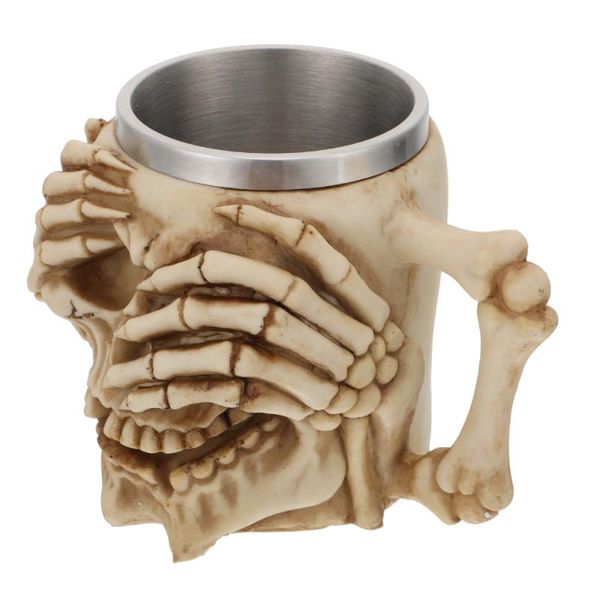 

mugs 1pc creative shape cup with handle resin stainless steel mug